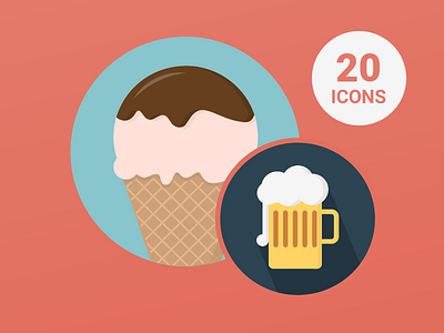 Free 20 Food & Drink Icons