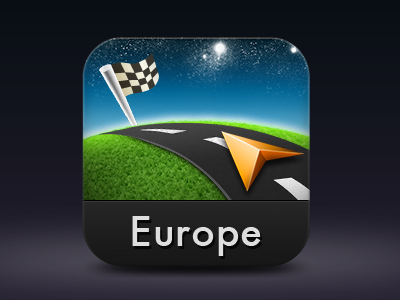 Sygic GPS Navigation App app icon iphone sygic