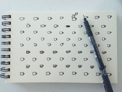 Coffee cup icons