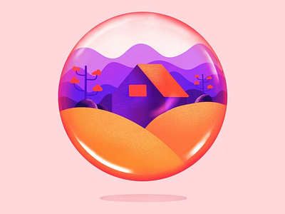 BUBBLE LANDSCAPE