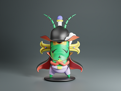 One Piece Version Plankton 3d 3d design 3dillustration branding one piece plankton ui