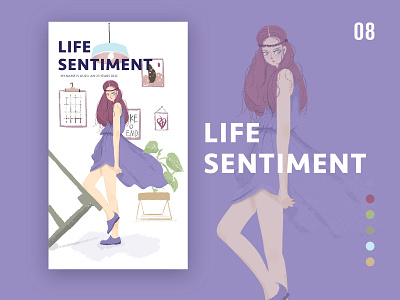 Life sentiment branding illustration illustrations life sentiment ui 插图 潮流插画 节日