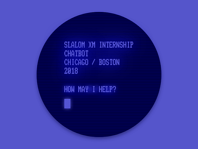 Slalom Internships Sticker - 2018