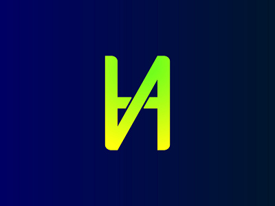 Letter mark logo branding business logo design gradient logo letter mark logo logo minimalist logo modern logo typography
