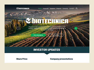 Biotechnica agriculture cx design farming husbandry product design ui design uiux design ux design web design