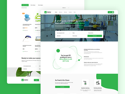 Website Design —  Aether Facility Services