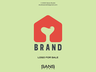 Safe House Dog branding corporate identity design flat graphic design logo mascotlogo minimal modern logo simple