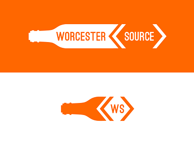 Worcester Sauce Branding branding code illustrator logo logomark motif orange sauce source worcester
