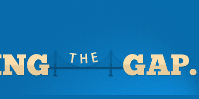 Bridging The Gap email banner promotion