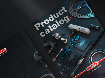 Product catalog 3D render 3d 3d design 3d modelling 3d render bike bycicle catalog catalogue cover design graphic design parts product render product visualisation render