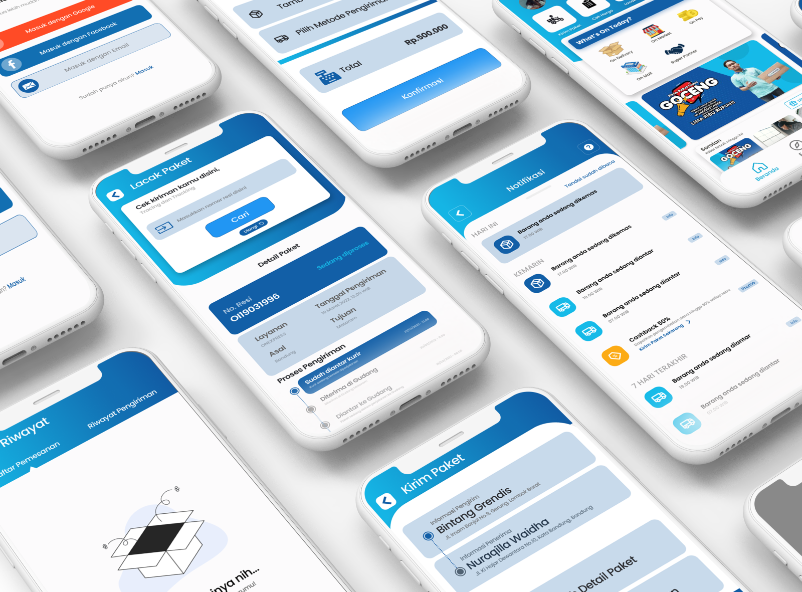 UI/UX Design for ONAPPS Android Mobile Application by Bintang Grendis ...