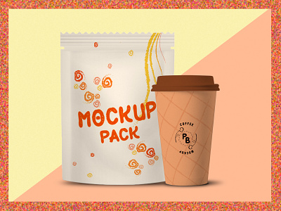 Mockup Design for Food Packaging