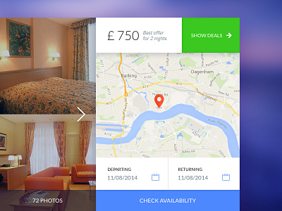 Hotel info page clean hotel hotel card interface travel ui user interface ux web design