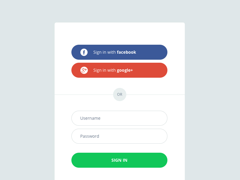 Login / Sign up form by Drasius M. | Dribbble | Dribbble