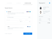 Checkout third step UI by Drasius M. on Dribbble