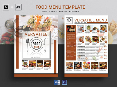 Restaurant Menu Template