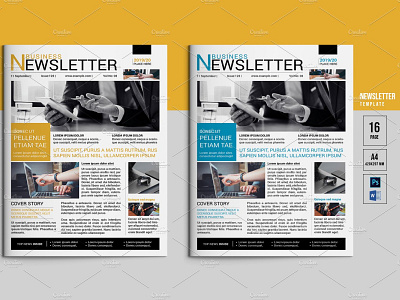 Business Newsletter Template