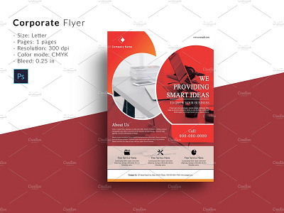 Business Flyer business flyer business or finance clean company flyer corporate flyer creative minimal modern multipurpose photoshop template professional