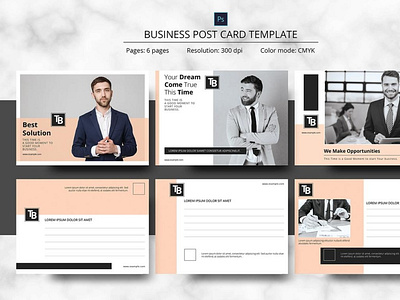 Corporate Postcard Template