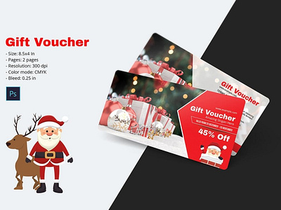 Christmas Gift Voucher Template