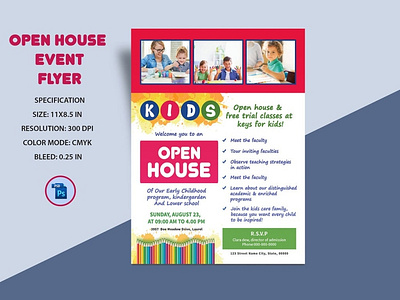 school event flyer template