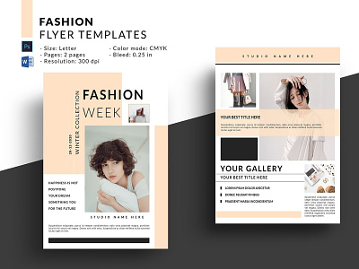 Fashion Promo Flyer blog board fashion marketing fashion promo fashion promo flyer marketing template ms word offer photoshop template product display sale social media