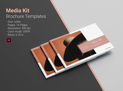 Media Kit Template editable fashion blogger fashion brochure indesign template media kit media kit and rate media kit brochure media kit template media press kit press kit brochure