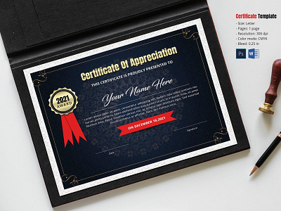 Modern Certificate