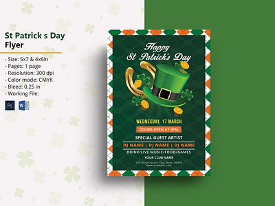 St. Patrick's Day Invitation Template
