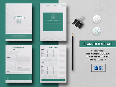 Printable Planner Template calendars and planner daily planner editable planner ms word photoshop template planner planner template printable planner to do list weekly planner