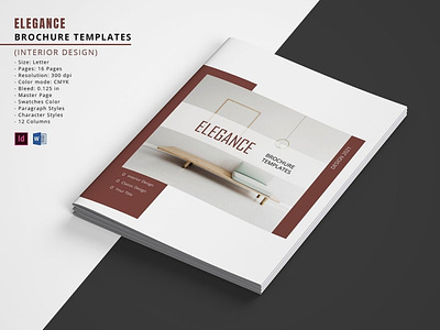 Printable Interior Designer Brochure Template
