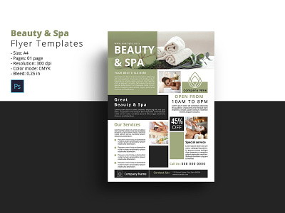 Hair Salon Flyer designs, themes, templates and downloadable graphic  elements on Dribbble