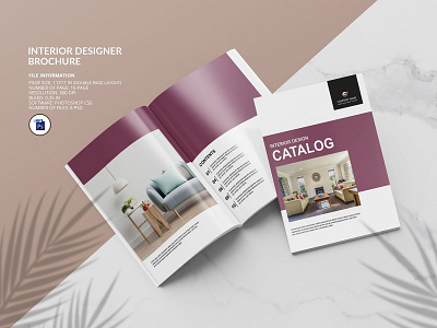 Interior Brochure | Catalog interior brochrue interior catalog interior design interior magazine interior protfolio interior studio minimal multipurpose photoshop template real estate