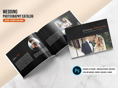 Wedding Photography Brochure Template For Photographer