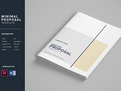 Business Proposal business proposal clean proposal indesign template minimal proposal ms word project proposal proposal proposal brochure proposal indesign proposal template
