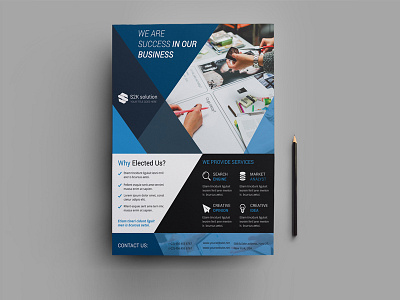 Corporate Flyer Template business business flyer company corporate flyer flyer photoshop printable promotional psd template