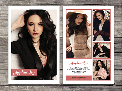 Model Comp Card