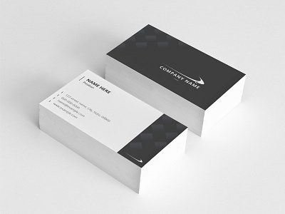 Professional Business Card business card corporate modern personal simple visiting