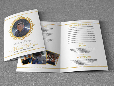 Funeral Program Template