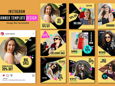 Instagram Marketing Template by Mukhlasur Rahman on Dribbble