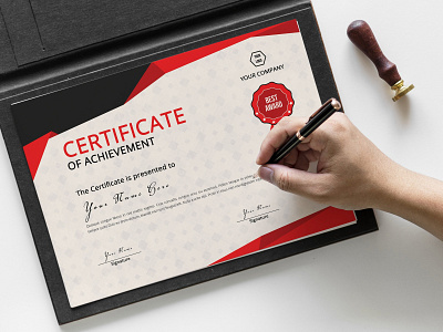 Certificate Template achievement appreciation award certificate design certificate template collage certificate corporate certificate diploma elegant graduation modern certificate multipurpose printable