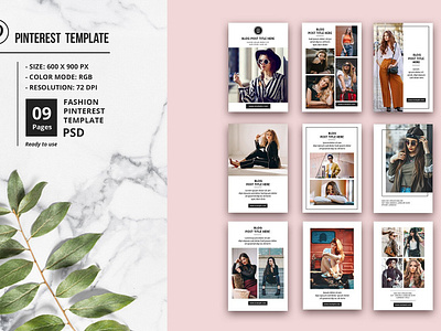 Download Pinterest Ad Designs Themes Templates And Downloadable Graphic Elements On Dribbble