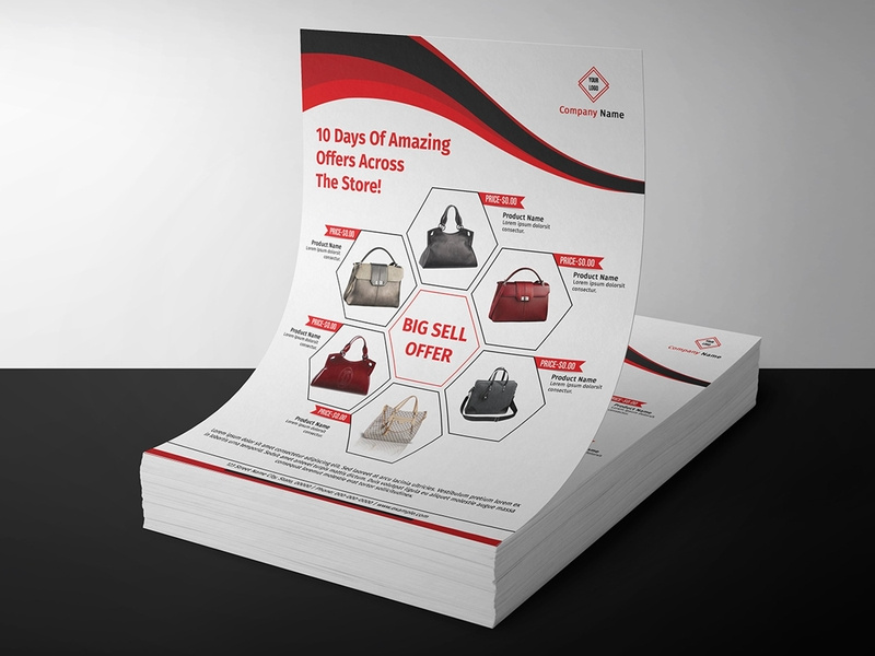 product sale catalog flyer by mukhlasur rahman on dribbble sales catalog template