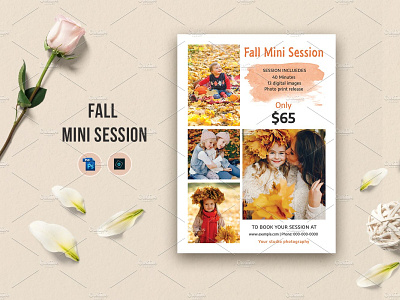 Fall / Autumn mini session autumn marketing autumn mini session autumn photography fall marketing fall mini session fall photography marketing board mini session photography photography session photography template photoshop template