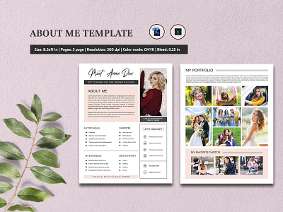 About Me Page Template