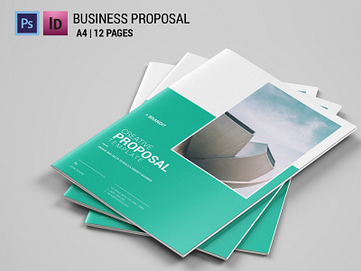 Business Proposal Template business brochure business proposal corporate brochure creative design indesign template minimal photoshop template project proposal proposal brochure proposal template psd