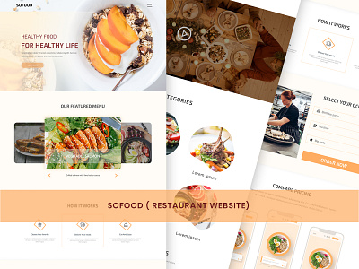 SOFOOD Restaurant website