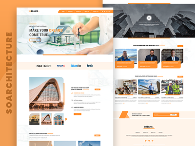 SOARCHITECTURE Landing Page