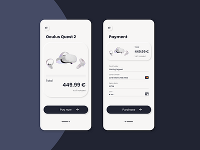 Daily UI#002 - Credit Card Checkout