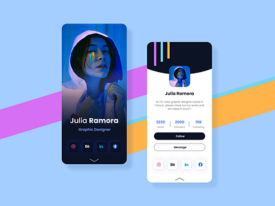 Daily UI#006 - User Profile